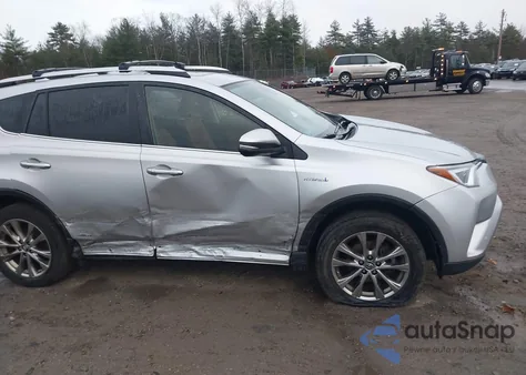 2016 Toyota Rav4 Hybrid Limited из США, поврежденный, VIN JTMDJREV1GD013267